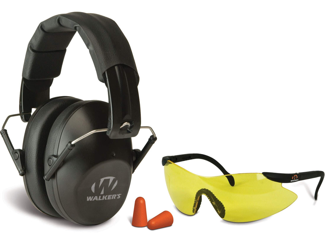 Walker's Pro Low Profile Faltbarer Muff-Set, schwarz, links/rechts