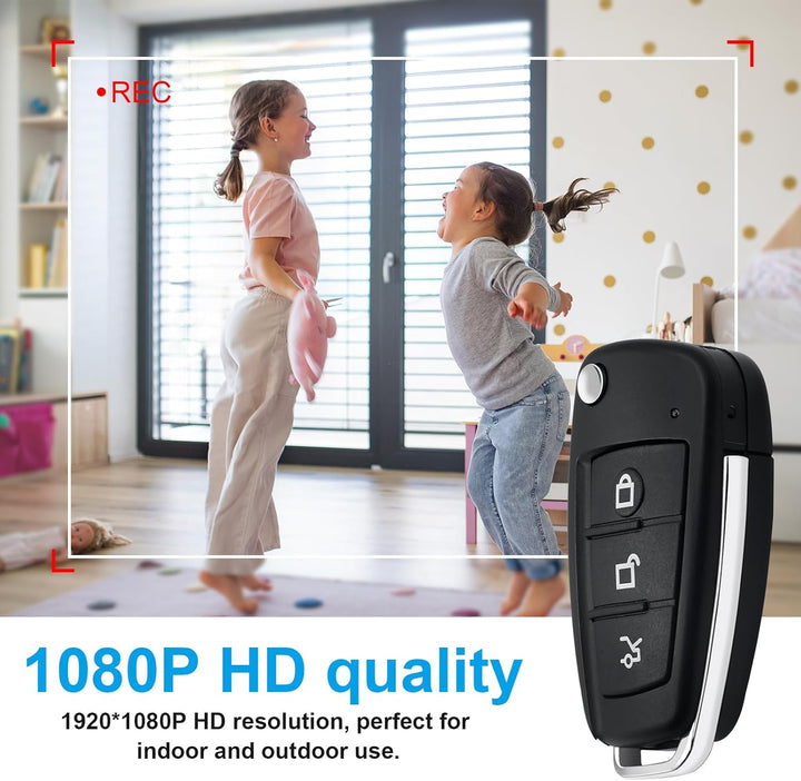 Mini BodyCam, 1080P HD Tragbare Kleine Kamera, MiniBody Kamera mit Nachtsicht/Bewegungsmelder Eingeb