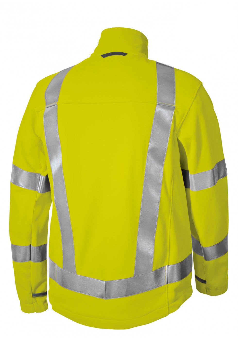 BP 2025-628-86-3XL Fleece-Jacke, Stehkragen- und Arm-Hebesystem, 270,00 g/m² 100% Polyester, Warngel
