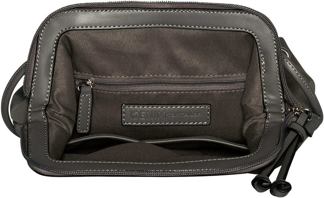 TOM TAILOR Damen Salena Umhängetasche Dark Grey, Dark Grey