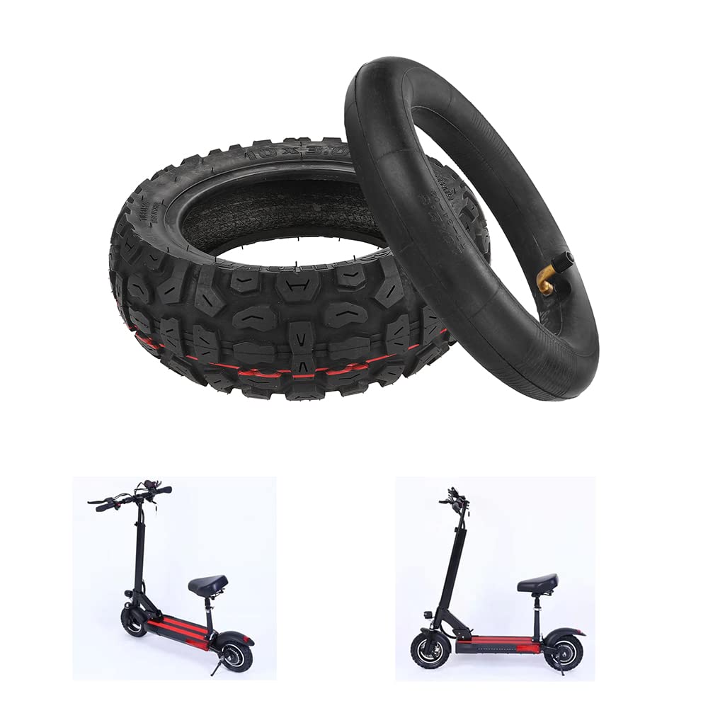 HYGJ Fututech 10 * 3.0 10 Zoll verdickter Offroad-Reifen für Kugoo M4 Pro-Reifen Anti-Rutsch-Rugged