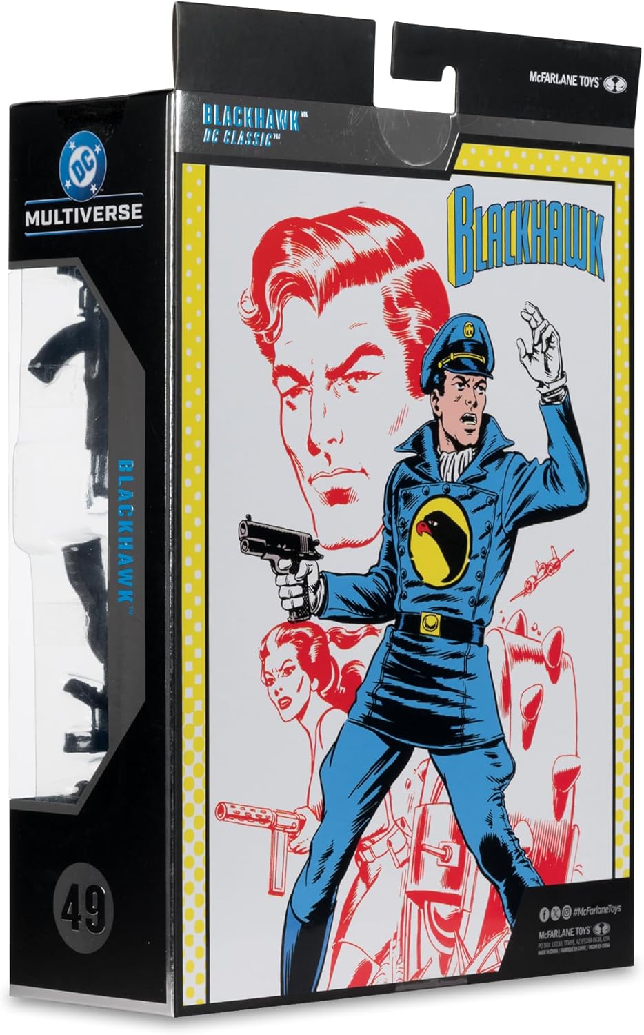 McFarlane DC Multiverse Blackhawk (DC Classics) 17,8 cm Actionfigur Collector Edition #49