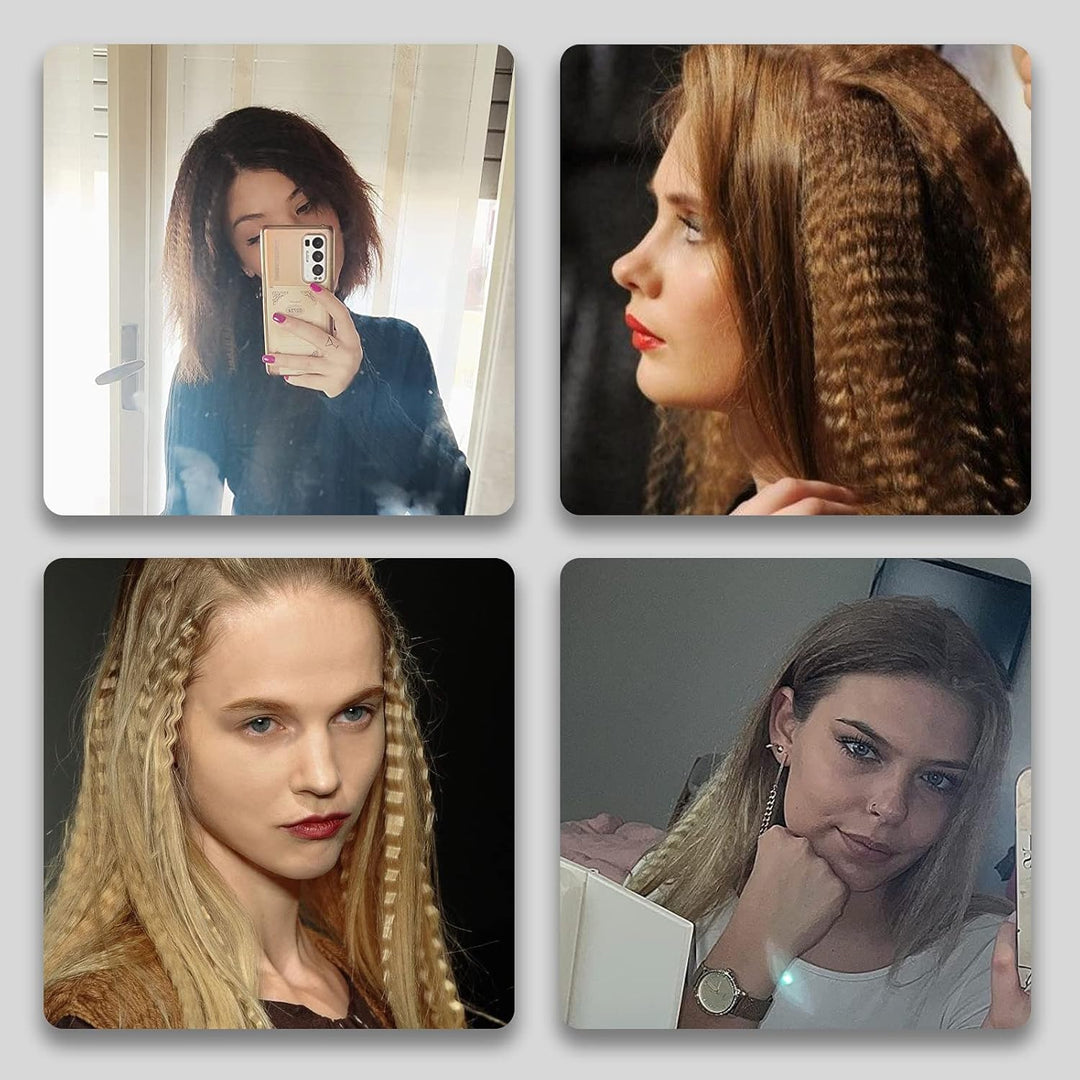 Kreppeisen für die Haare DSHOW Keramik Crimping iron for Hair Glätteisen Haarglätter Kreppeisen und