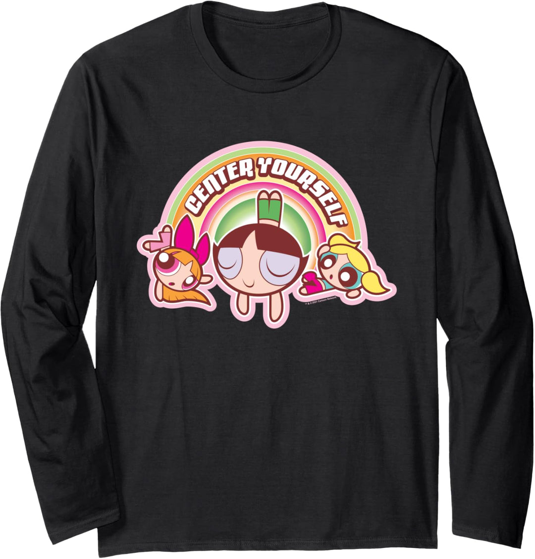 Powerpuff Girls Center Yourself Langarmshirt
