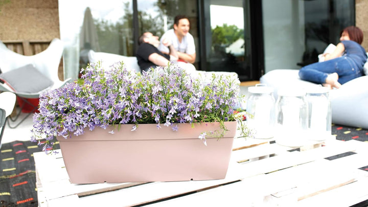 CAPRI XL PLANT BOX 80CM LIGHT TERRACOTTA