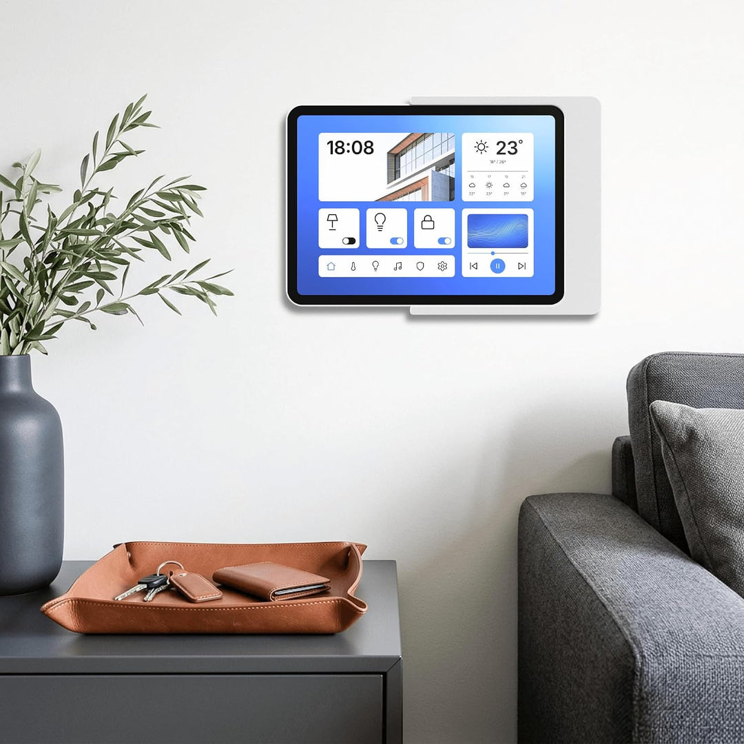Tablet Wandhalterung für Samsung Galaxy Tab S10 Lite (10,9 Zoll) - Passgenauer &amp; Flacher Slide-in Ha