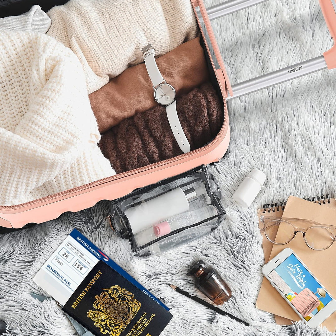 Flight Knight ABS-Hartschalenkoffer Kabinen- und Handgepackoptionen, die fur uber 100 Fluggesellscha