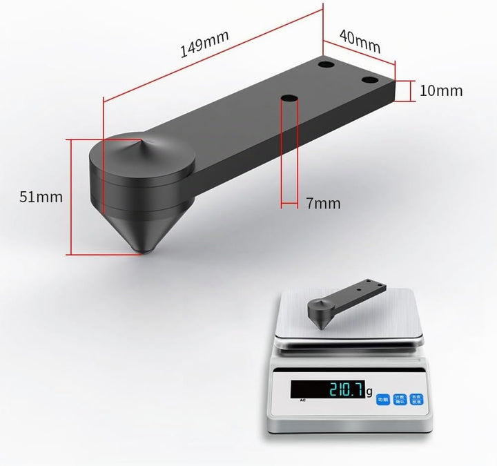 4 Stücke Lautsprecher Spikes Aluminium Spike Absorber Isolation Lautsprecher Spike Ständer,Stossfest