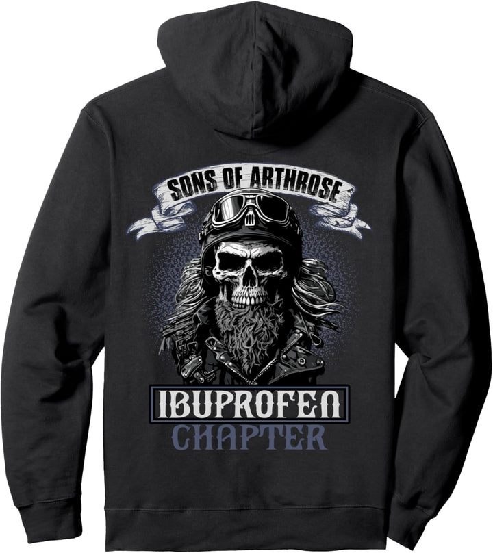 Sons of Arthrose - Ibuprofen Chapter Biker Motorradfahrer Pullover Hoodie