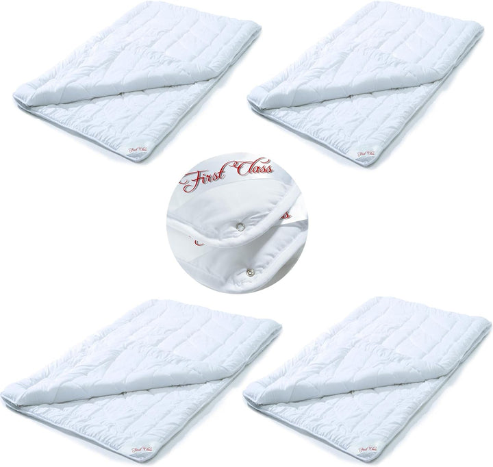 CelinaTex First Class 4 Jahreszeiten Bettdecke 155 x 200 cm Winter Sommer Steppdecke atmungsaktiv De