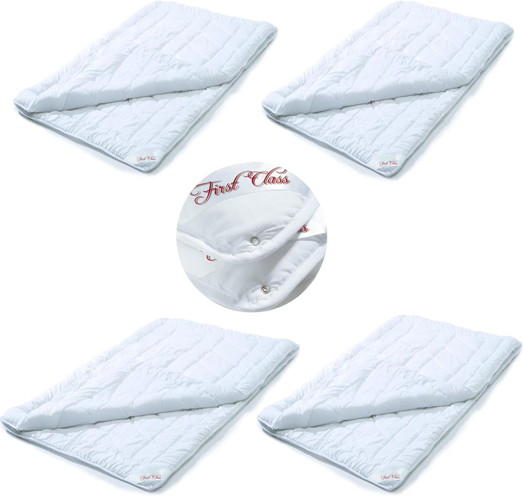 CelinaTex First Class 4 Jahreszeiten Bettdecke 155 x 220 cm Winter Sommer Steppdecke atmungsaktiv De