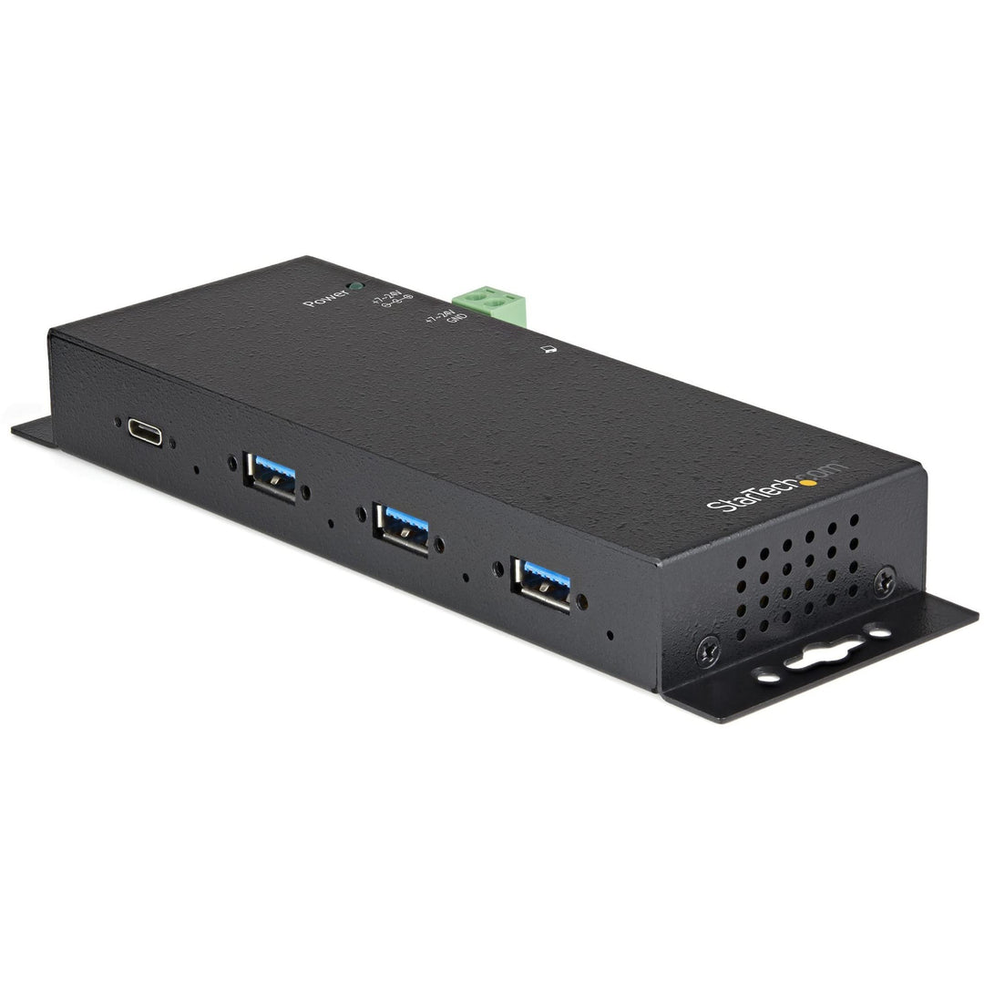 StarTech.com 4 Port USB C Hub 10Gbit/s - Industrieller USB Typ-C Hub aus Metall mit 3xUSB-A & 1xUSB-
