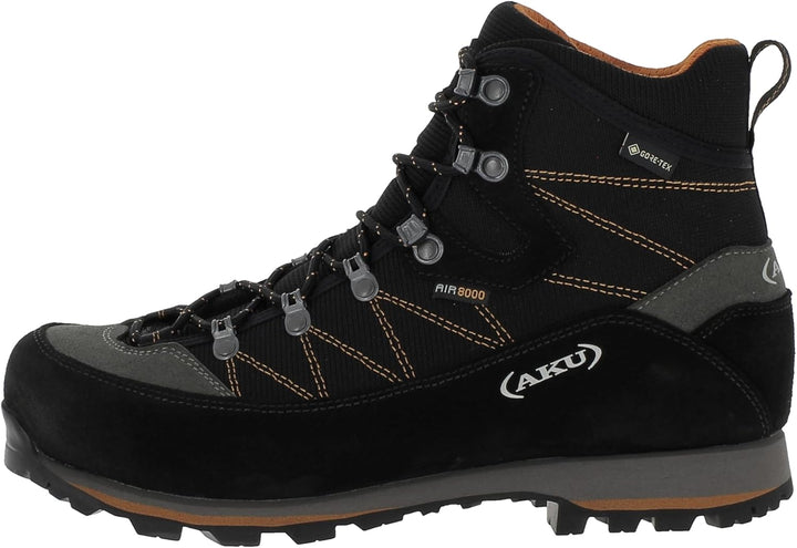 AKU Herren Trekker Lite III Wide GTX Schuhe, Black-orange, UK 7