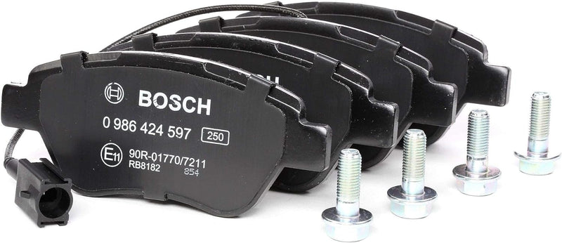 Bosch BP339 Bremsbeläge - Vorderachse - ECE-R90 Zertifizierung - vier Bremsbeläge pro Set