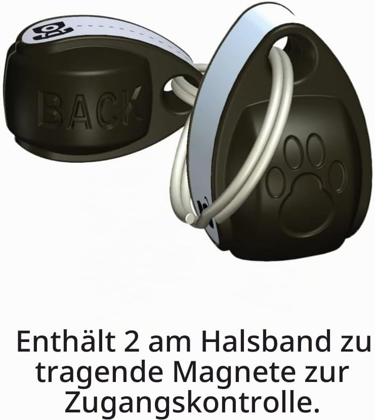 Cat Mate Elektromagnetische Katzenklappe B: 19.5 cm H: 24.2 cm weiss, Weiss
