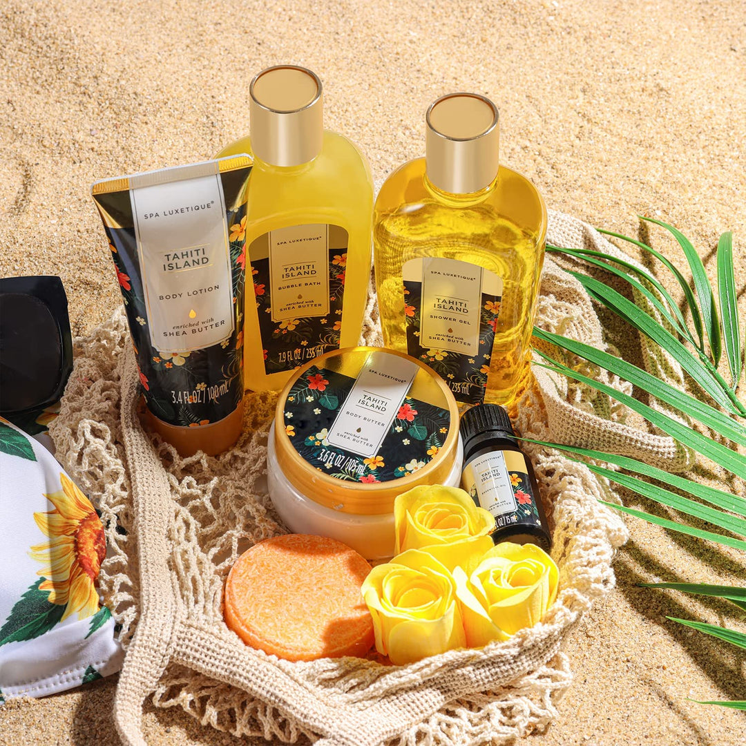 SPA LUXETIQUE Bade Spa Geschenkset für Damen-Beauty Wellness Set für Frauen,15tlg Geburtstagsgeschen