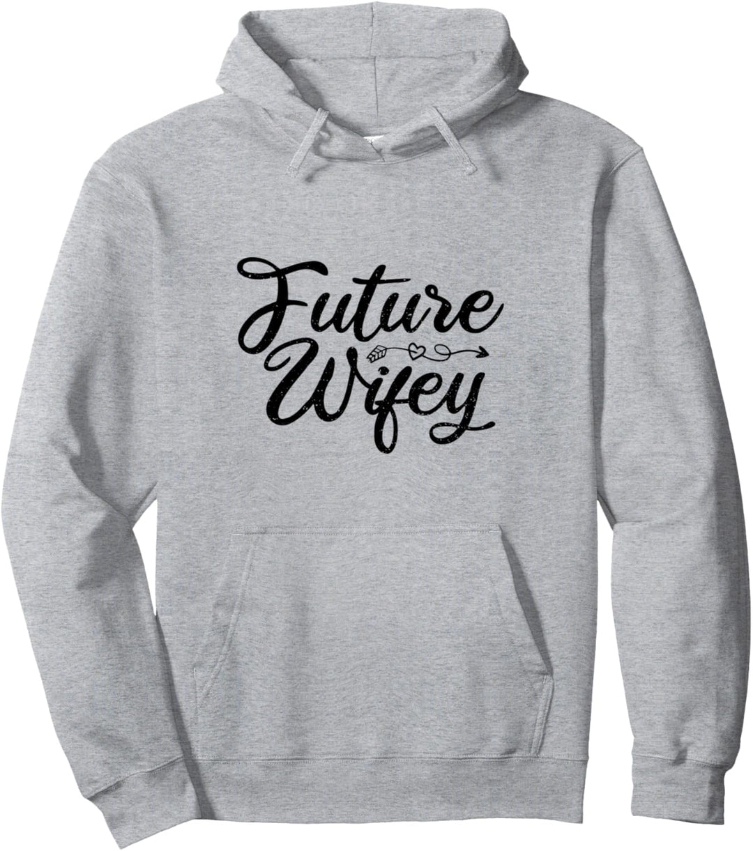 Braut: Future Wifey - Ehe Sprüche Pullover Hoodie