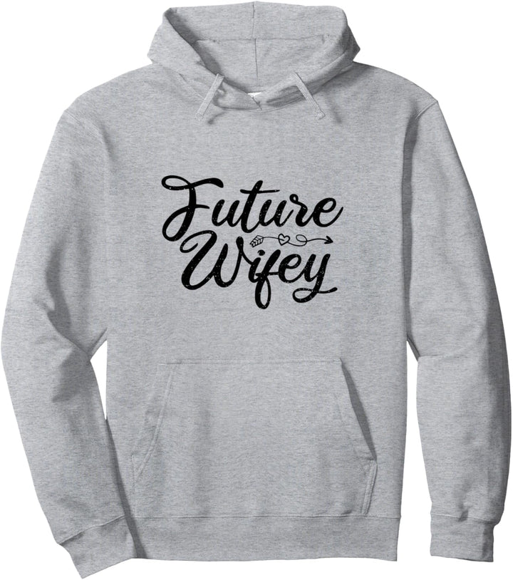 Braut: Future Wifey - Ehe Sprüche Pullover Hoodie