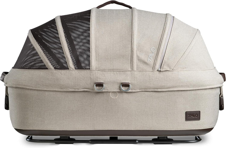 Tavo Maeve Medium Flex‑Griff Haustier‑Autositz mit ISOFIX‑Bodenplatte, 2 Matratzenauflagen, Geeignet