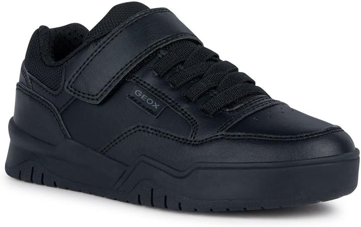Geox Jungen J Perth Boy E Sneaker 30 EU Schwarz, 30 EU Schwarz