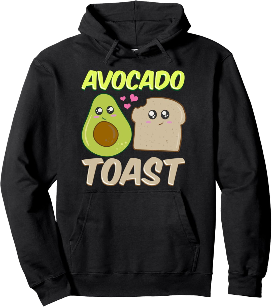 Avocado Toast! Lustiges veganes Geschenk Pullover Hoodie