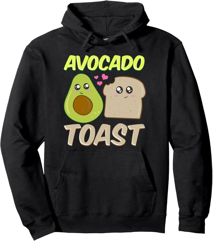Avocado Toast! Lustiges veganes Geschenk Pullover Hoodie