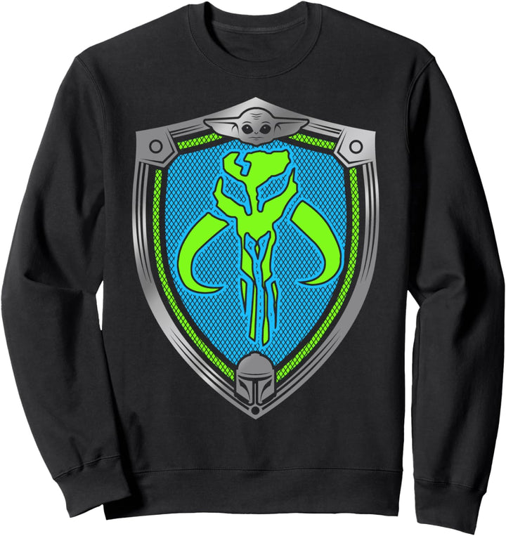 Star Wars: The Mandalorian Neon Shield Sweatshirt
