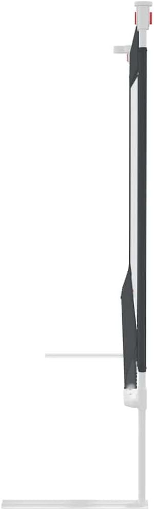 vidaXL Kleinkind-Bettschutzgitter Dunkelgrau 100x25 cm Stoff