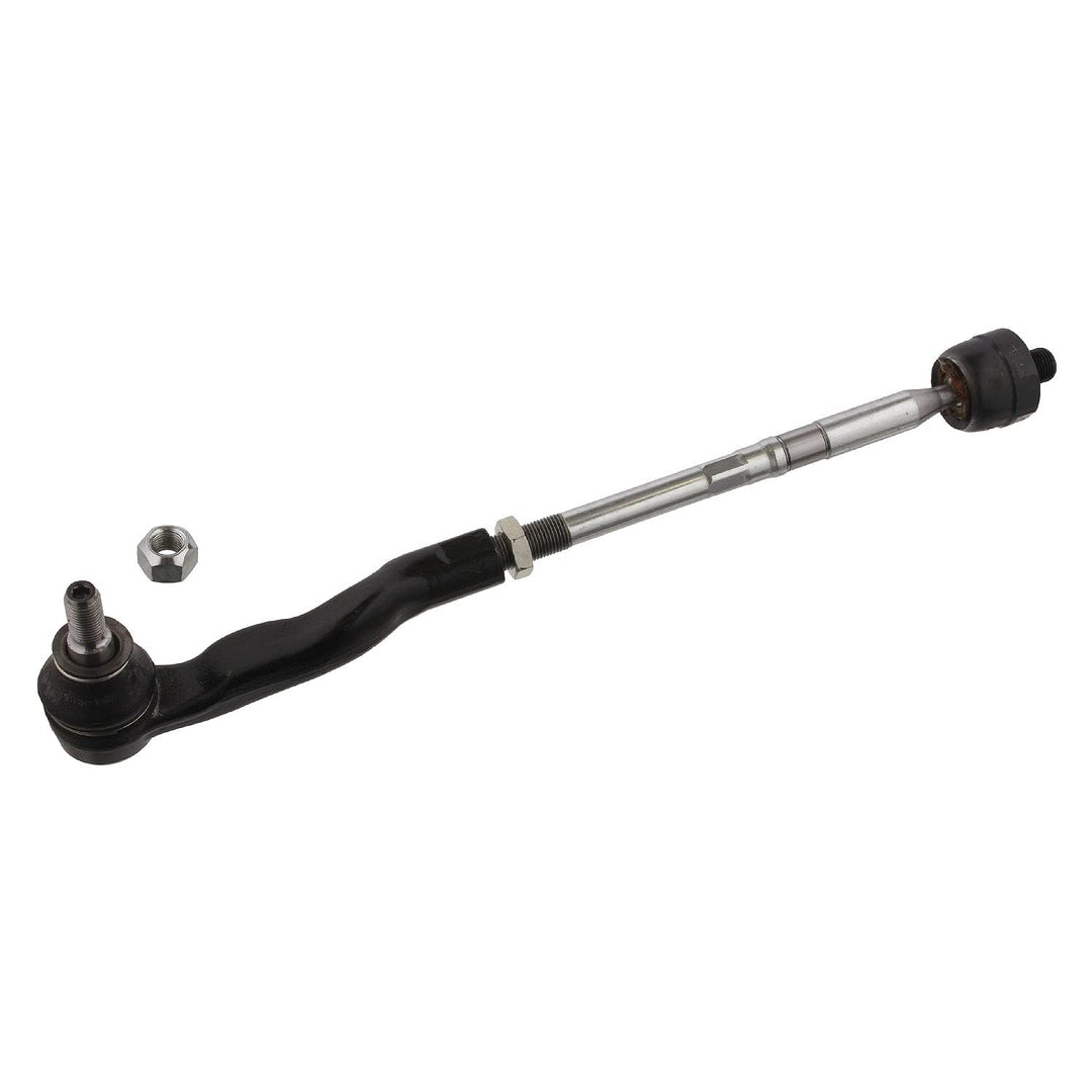 febi bilstein 33707 Spurstange mit Endstück und Sicherungsmutter , 1 Stück Vorderachse links, Vorder