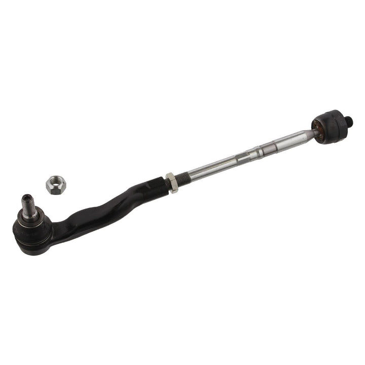 febi bilstein 33707 Spurstange mit Endstück und Sicherungsmutter , 1 Stück Vorderachse links, Vorder
