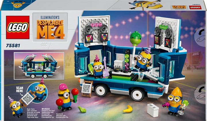 LEGO Ich – Einfach unverbesserlich 4 Minions und der Party Bus, Spielset zu Ich – Einfach unverbesse