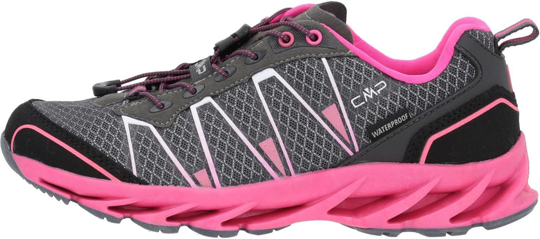 CMP Kids ALTAK Trail Shoes WP 2.0, Titanio Purple Fluo, 34 EU