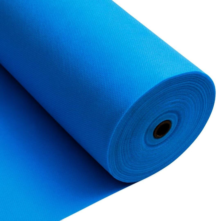 Tischdeckenrolle, 1.18 × 25M, Blauer See, Einweg Vlies Stoffähnlich Tischdecke Rolle, Meterware Tisc