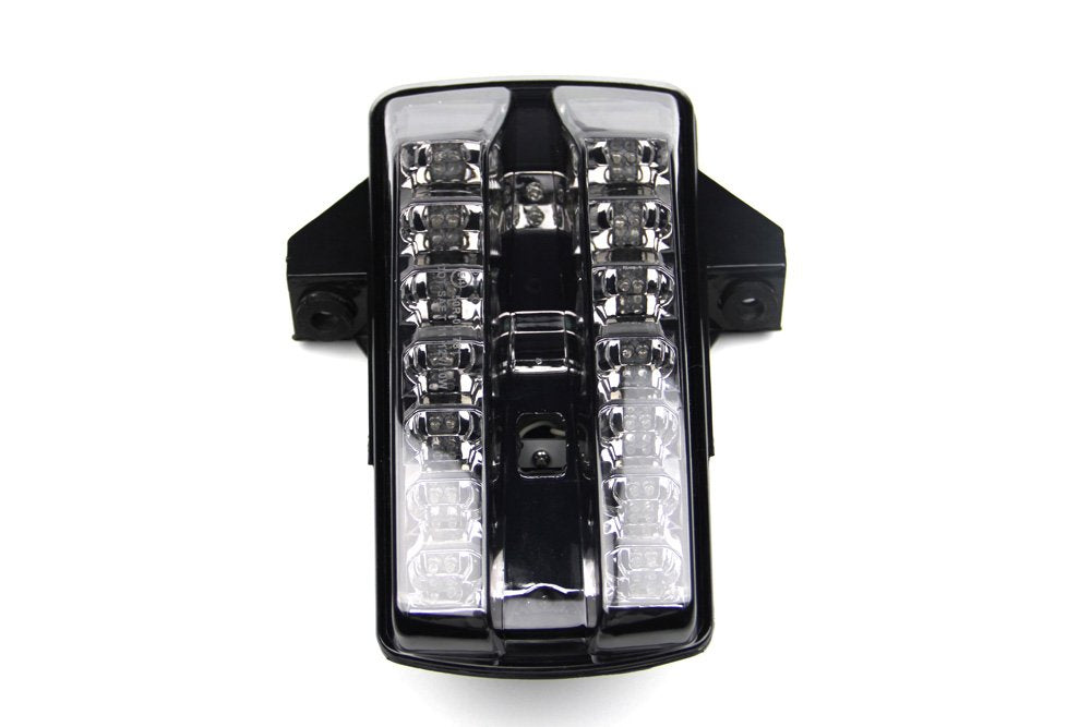 avdb-moto LED-Bremslicht mit integrierten Blinker kompatibel mit Suzuki SV 650 1000 2003 + (Getönt),