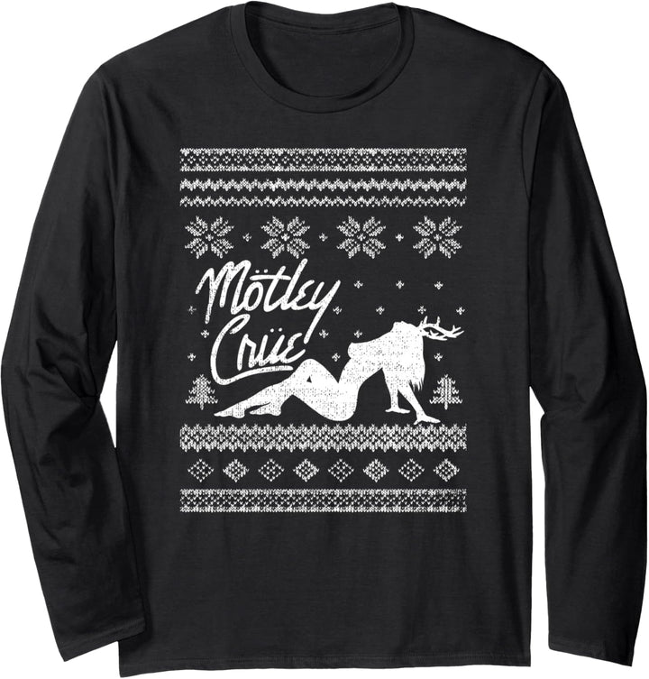 Mötley Crüe – Holiday Ugly Christmas Sweater Langarmshirt