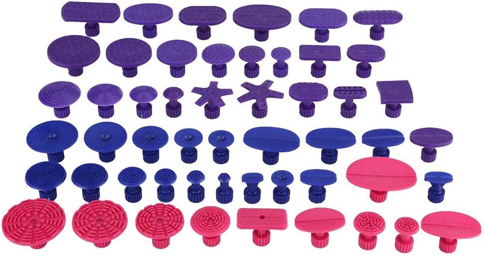 Puller Tabs, 52Pcs Auto Auto Body Dents Entfernung Pulling Tabs Paintless Dent Repair Tools Werkzeug