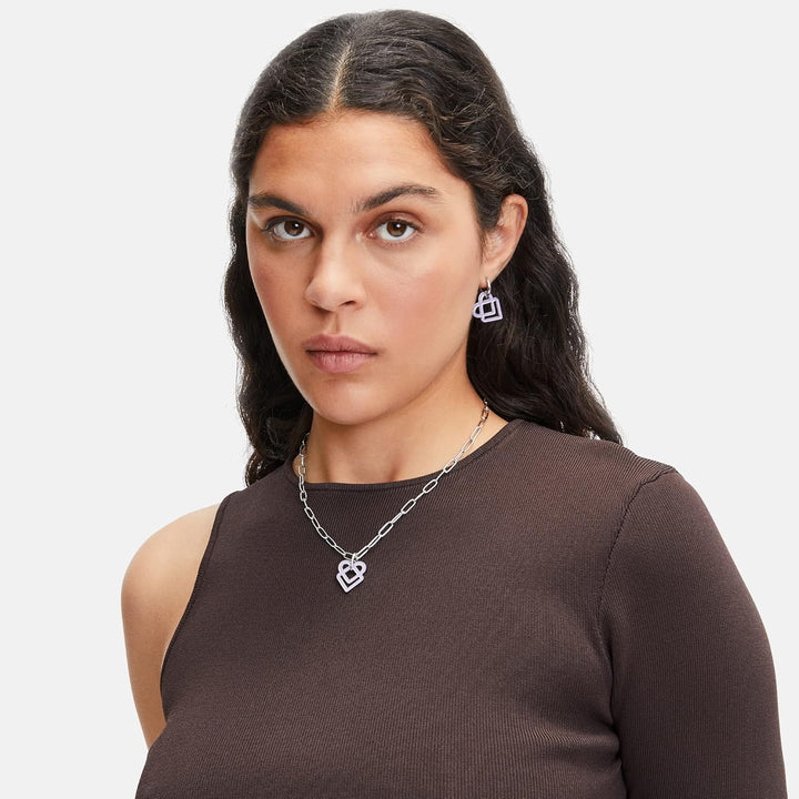Liebeskind Damen-Kette Edelstahl 32022578 Flieder, Flieder