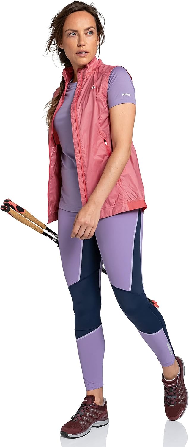 Schöffel Damen Bygstad Weste Outdoorweste Windweste 34 Clasping Rose, 34 Clasping Rose
