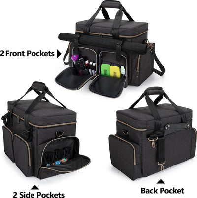 Trunab Tabletop RPG Adventurer's Bag Kompatibel mit Dungeons and Dragons, DND Gaming Travel Bag mit