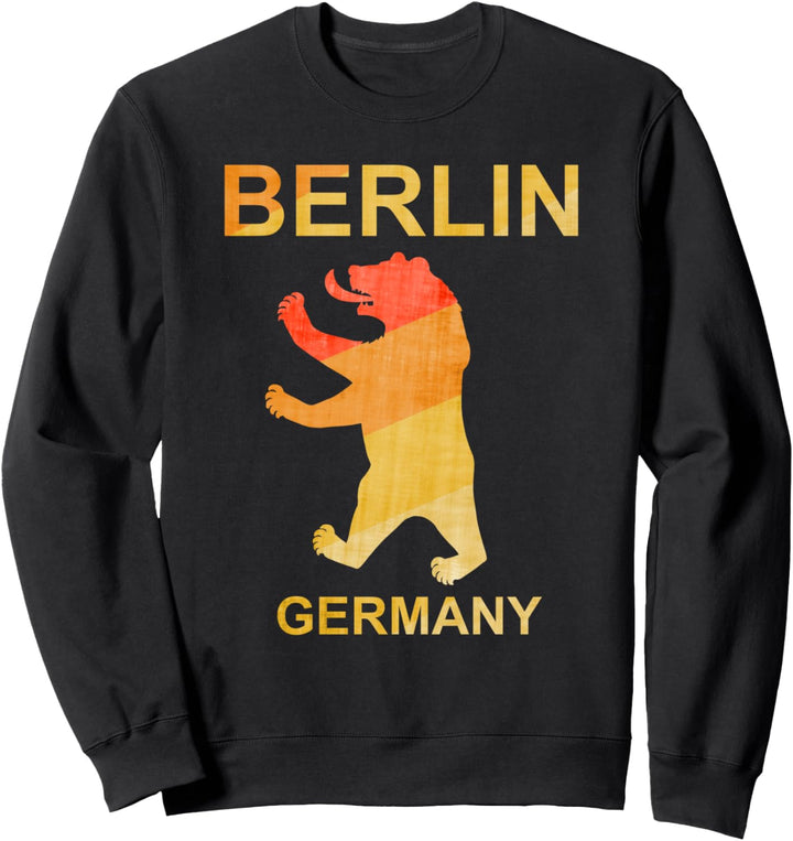Lustiger Berliner Bär Deutschland Geschenkidee Sweatshirt