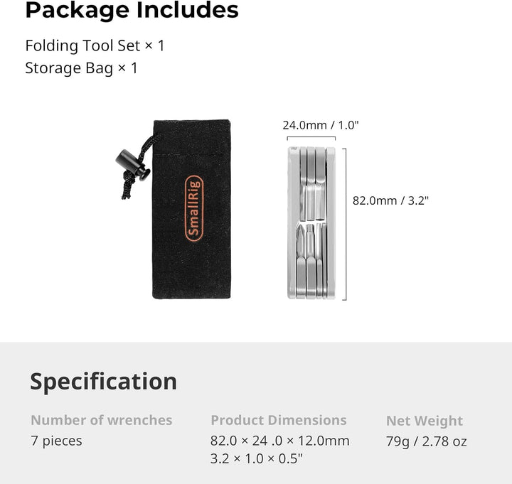 TOPACE SmallRig Schraubendreher-Set