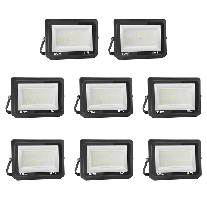 loyal LED Strahler Aussen Fluter Aussen: 500W Superhell Scheinwerfer 3000K Warmweiss 50000LM - IP65