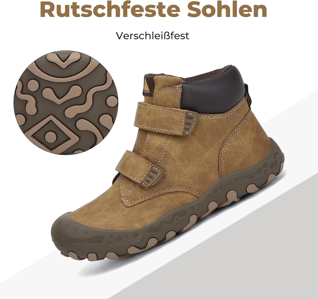 Mishansha Kinder Trekking- & Wanderschuhe Jungen Mädchen Wanderstiefel Outdoor Trekkingschuhe 26 EU