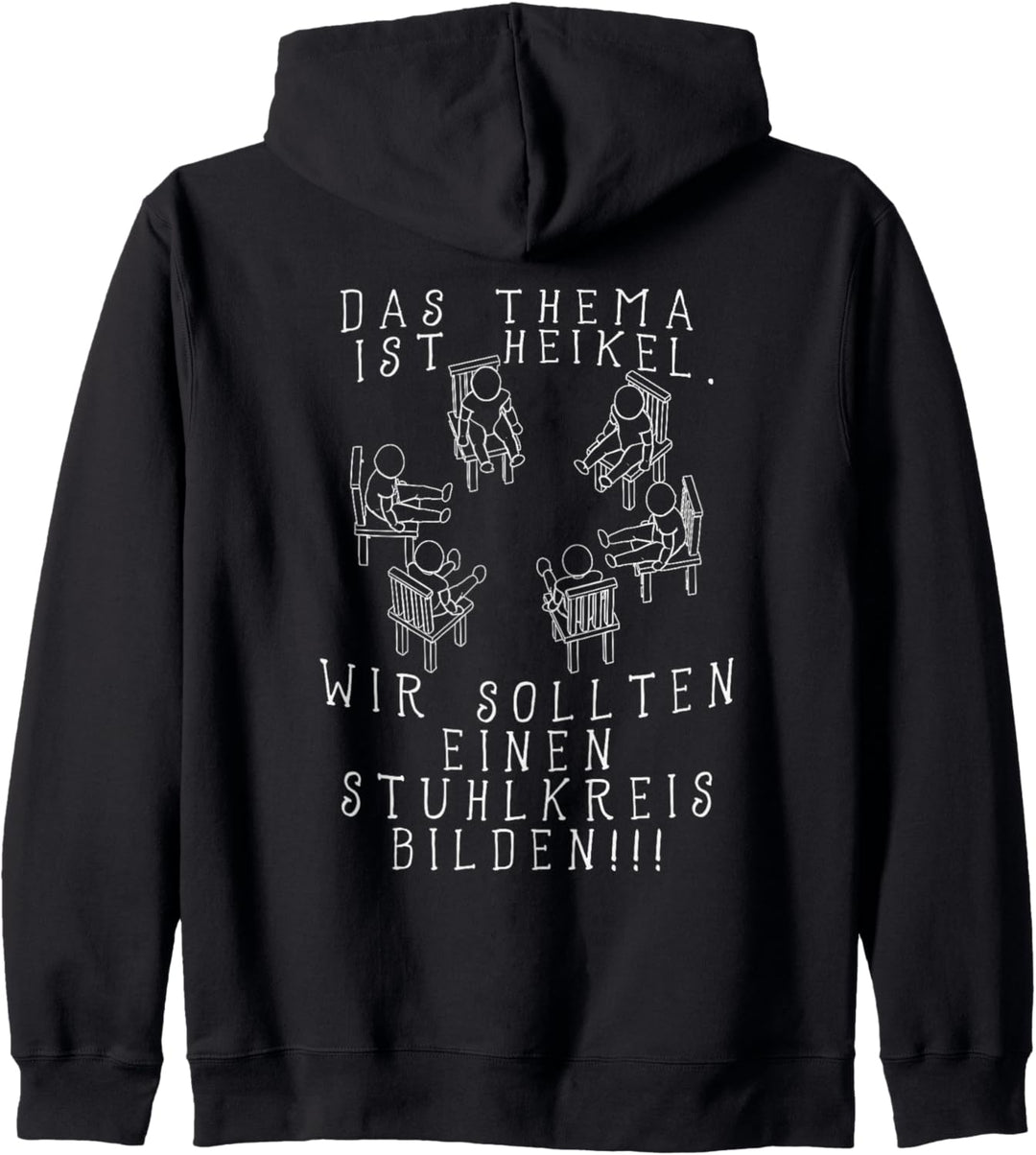 Das Thema ist heikel - Erzieher Pädagogen Sozialarbeiter Kapuzenjacke