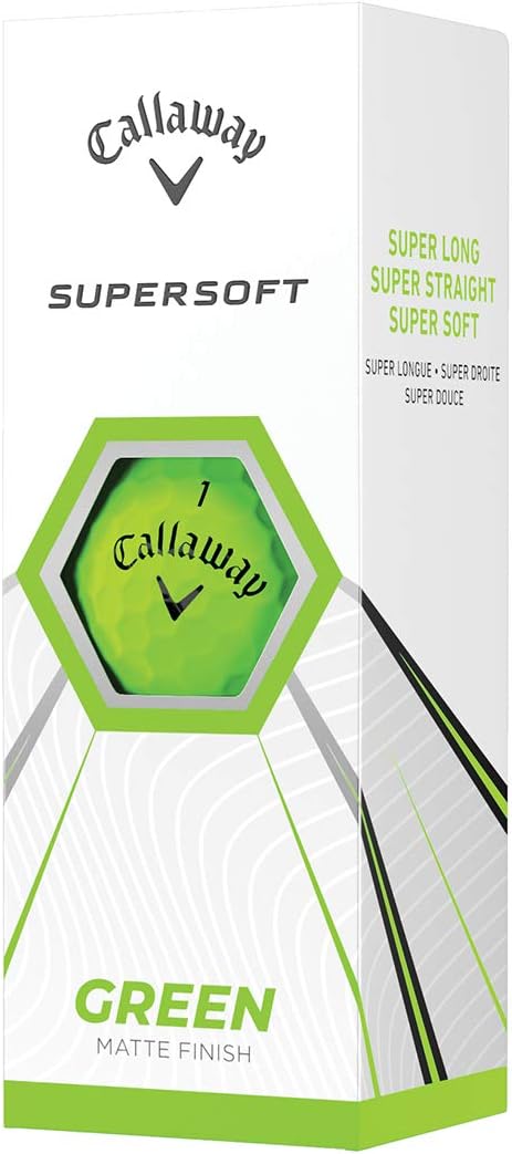 Callaway Golf Supersoft Matt Golfbälle 2021 Supersoft Matt Verde, Supersoft Matt Verde