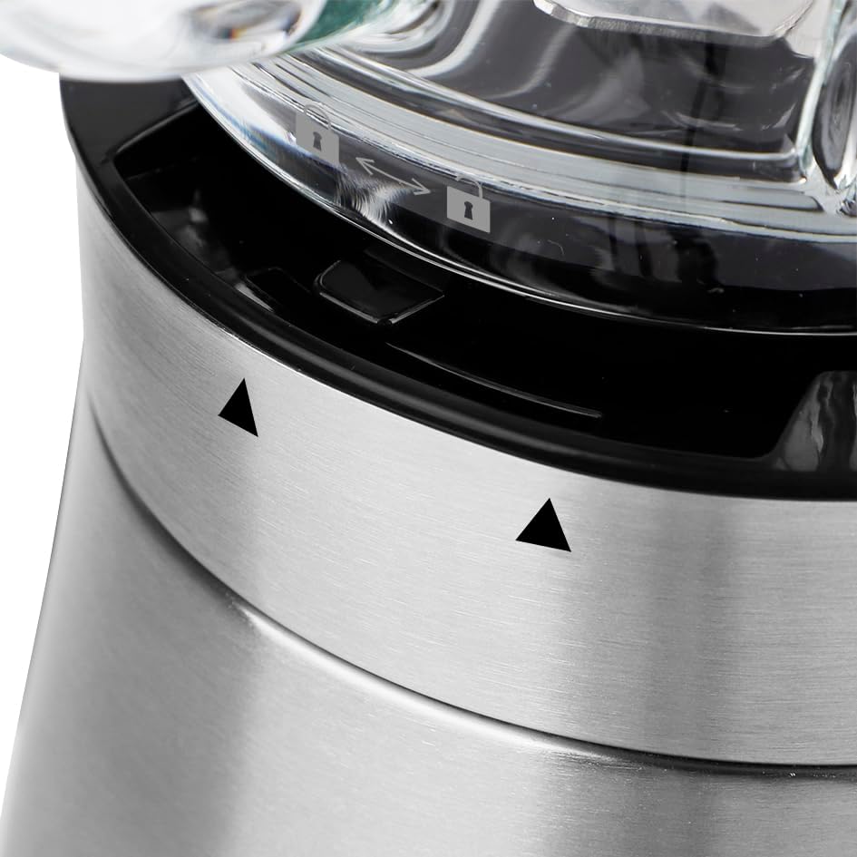 EMERIO Standmixer | 1.75L Glasbehälter | 1000 Watt Power | Crush Ice Funktion | 5 Geschwindigkeiten