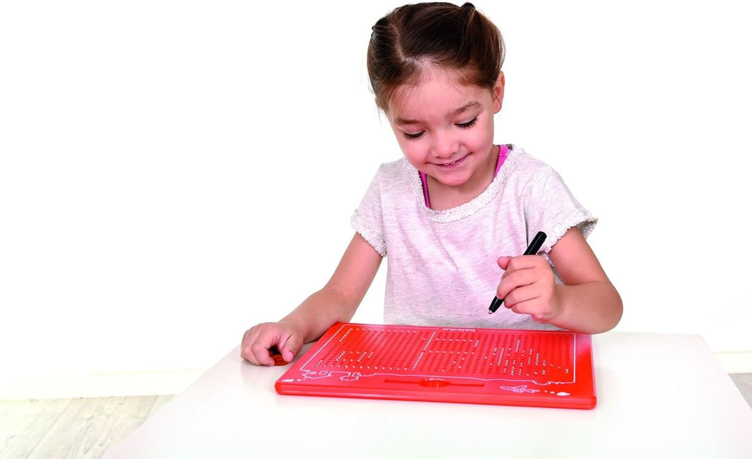 Beleduc 21042 - The Magical Magnetic Game,Red,280 x 255 x 12 mm, ab 3 Jahre, 1xMagnetboard, 280 x 25