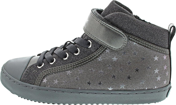 Geox Mädchen J Kalispera Girl I Sneakers 33 EU Grau, 33 EU Grau