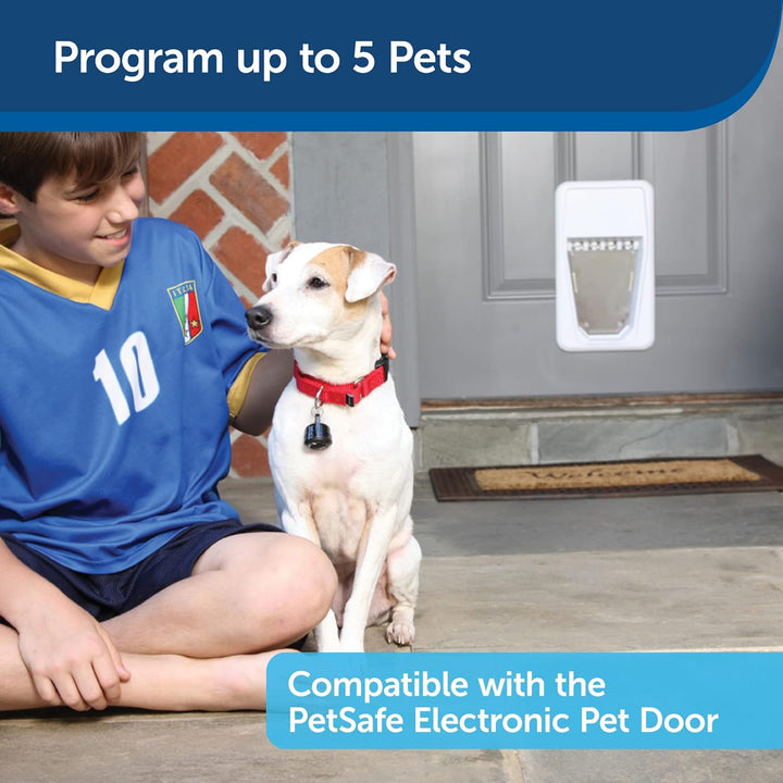PetSafe SmartKey Halsbandanhänger für SmartDoor Hundeklappe mit Chiperkennung, Ersatz- Zusatzanhänge