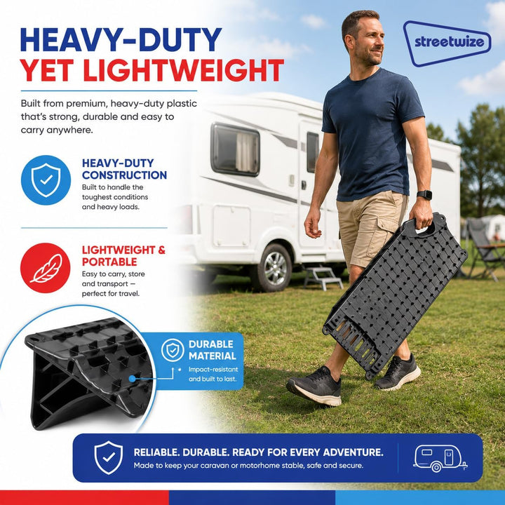 Streetwize LWACC33 Komplettes Bremskeil-Set